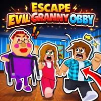 Play Game Escape Evil Granny Obby