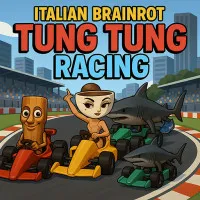 Play Game Italian Brainrot Tung Tung Racing