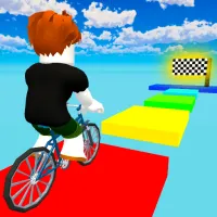 Play Game Obby Parkour Bike