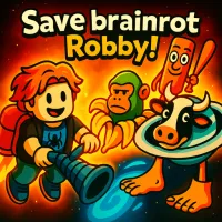 Play Game Save brainrot - Robby!