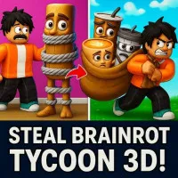 Play Game Steal Brainrot Tycoon 3D!